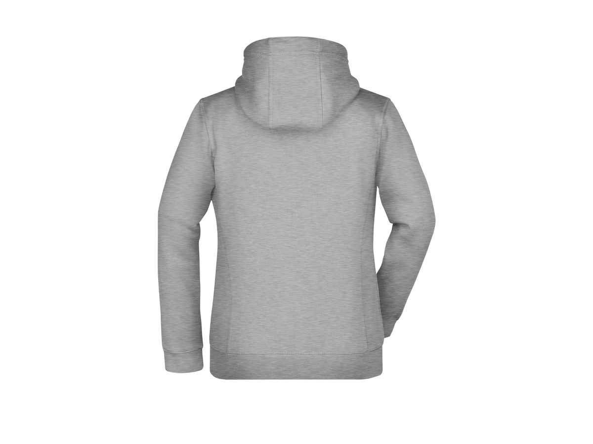 JN Ladies Doubleface Jacket JN354 55%PES/45%BW, sports-grey/navy, Größe M