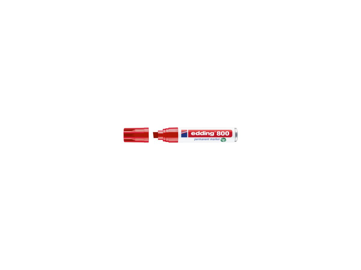 Permanent marker no.800 red Edding