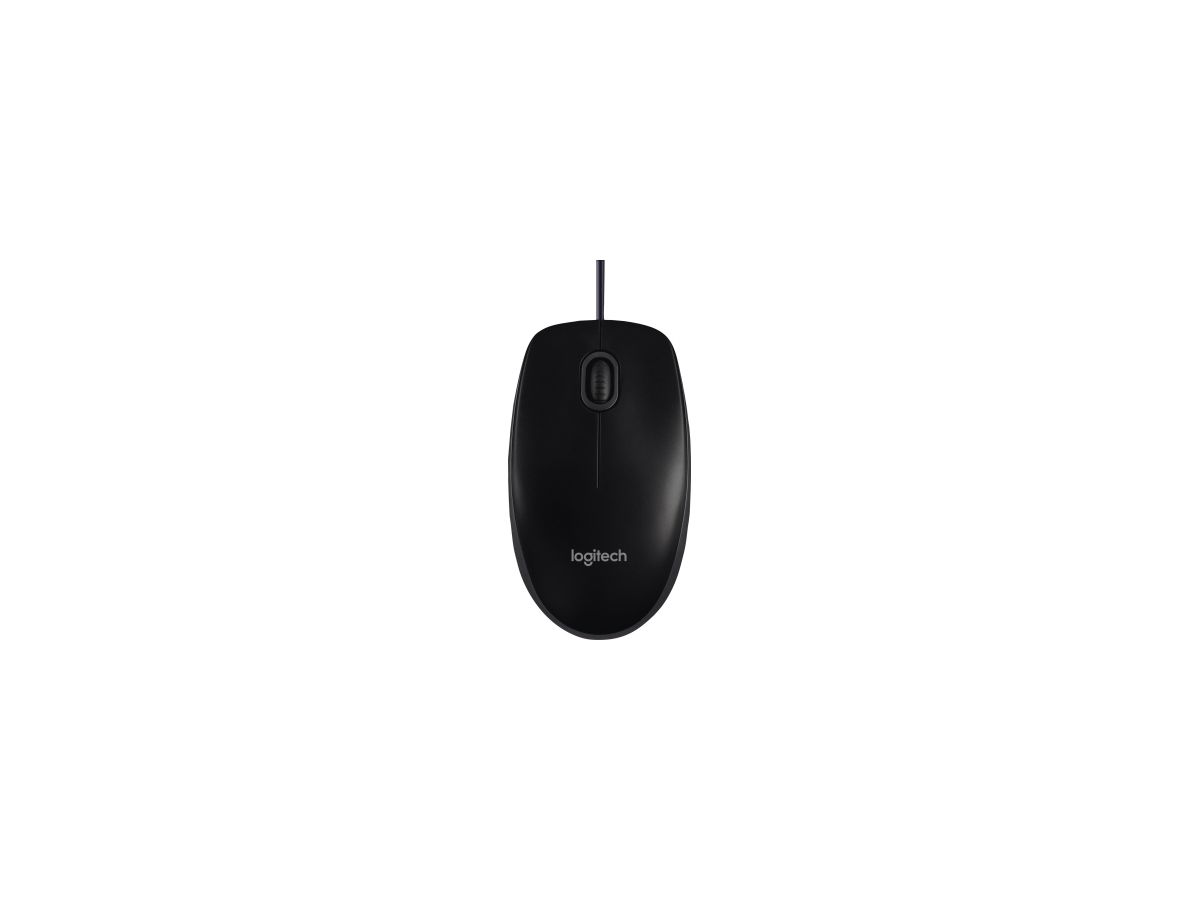 Logitech Optical Mouse B100 910-003357 USB schwarz