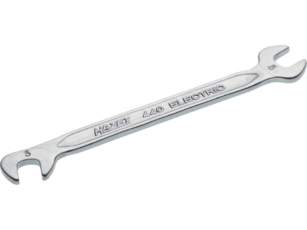 Dbl.open end wrench small 5 mm Hazet