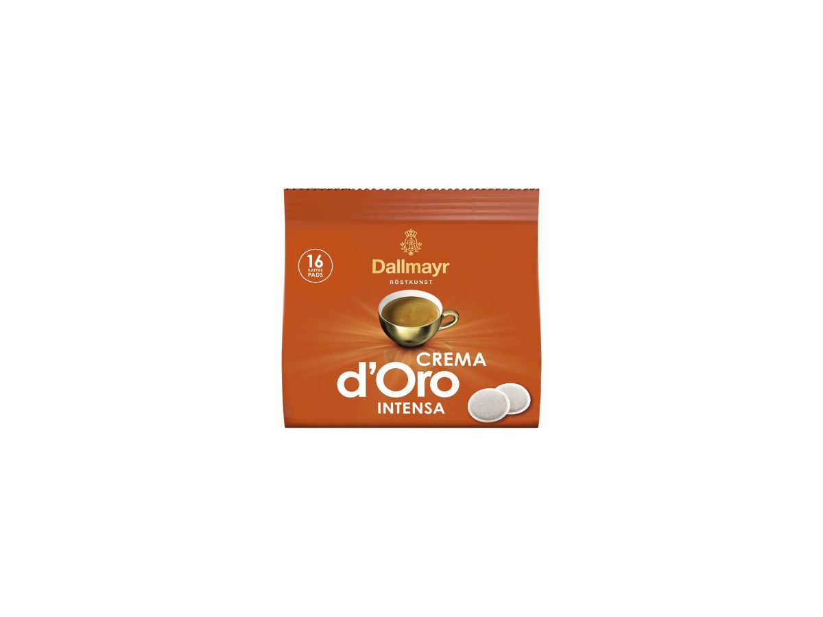 Dallmayr Kaffeepad Crema d'Oro Intensa 428016007 16 St./Pack.