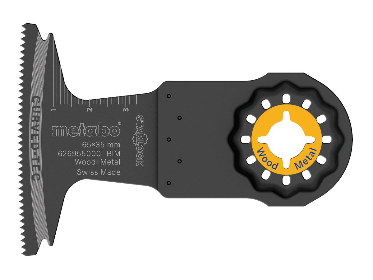 METABO Tauchsägeblatt Starlock Holz Metall BiM 65 mm