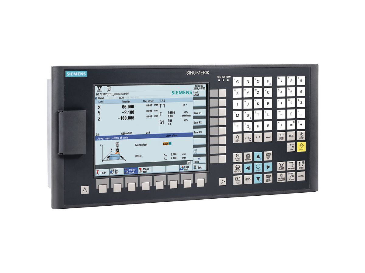 OPTImill F105CNC (808D advance) 400V/3Ph/50Hz CNC Fräsmaschine