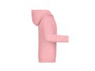 JN Children's Zip Hoody 8026K rose-melange, Größe XS