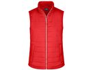 JN Ladies' Padded Vest JN1135 red, Größe S