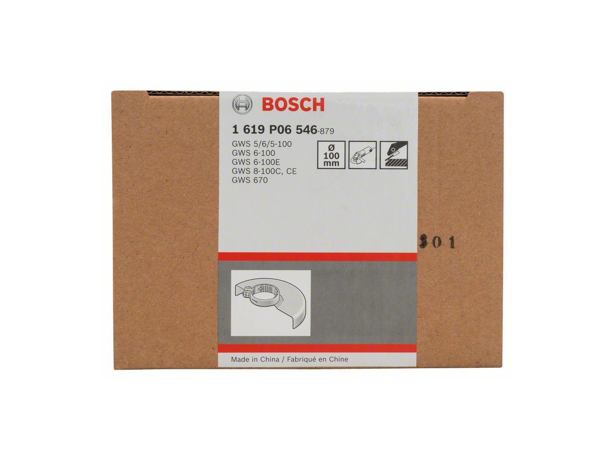 BOSCH Schutzhaube 100 mm ohne Deckblech