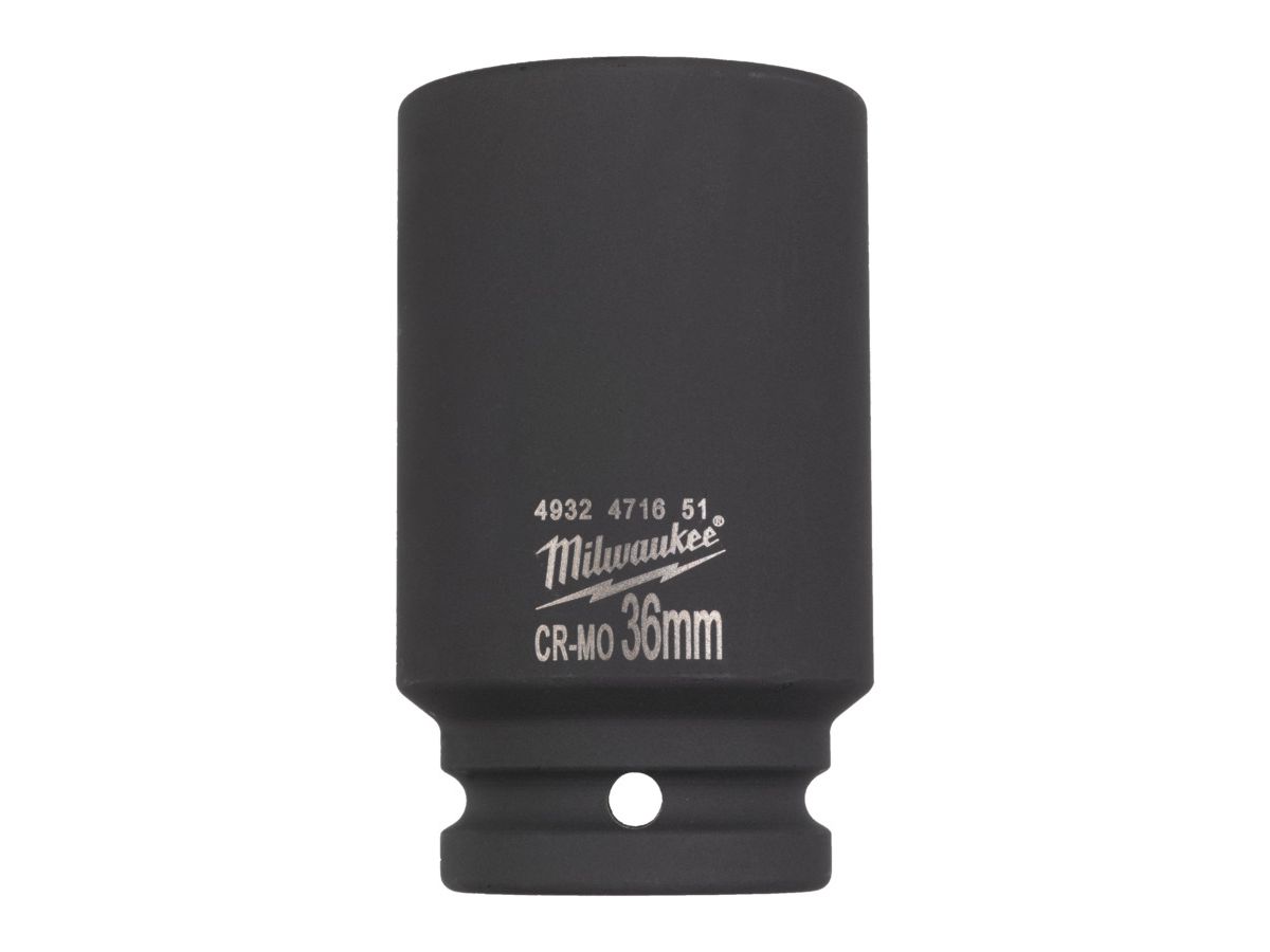 MILWAUKEE SHOCKWAVE Schlagnuss 3/4" lang 36 x 90 mm