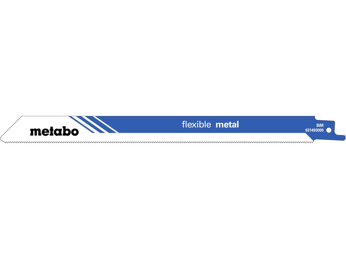 METABO Säbelsägeblatt Flexible Metal BIM 225/1.4 mm/18T S1122EF VE 25
