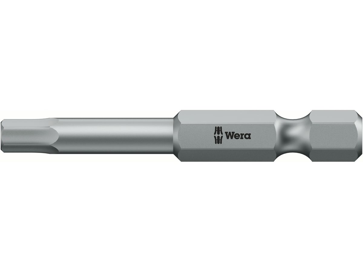 Bit 1/4" DIN3126 E6.3 Hex 2.5x50mm visc.hard