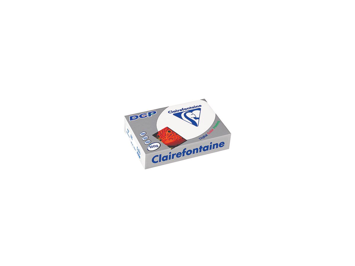 Clairefontaine Farblaserpapier DCP 1821C DIN A4 100g ws 500 Bl./Pack.