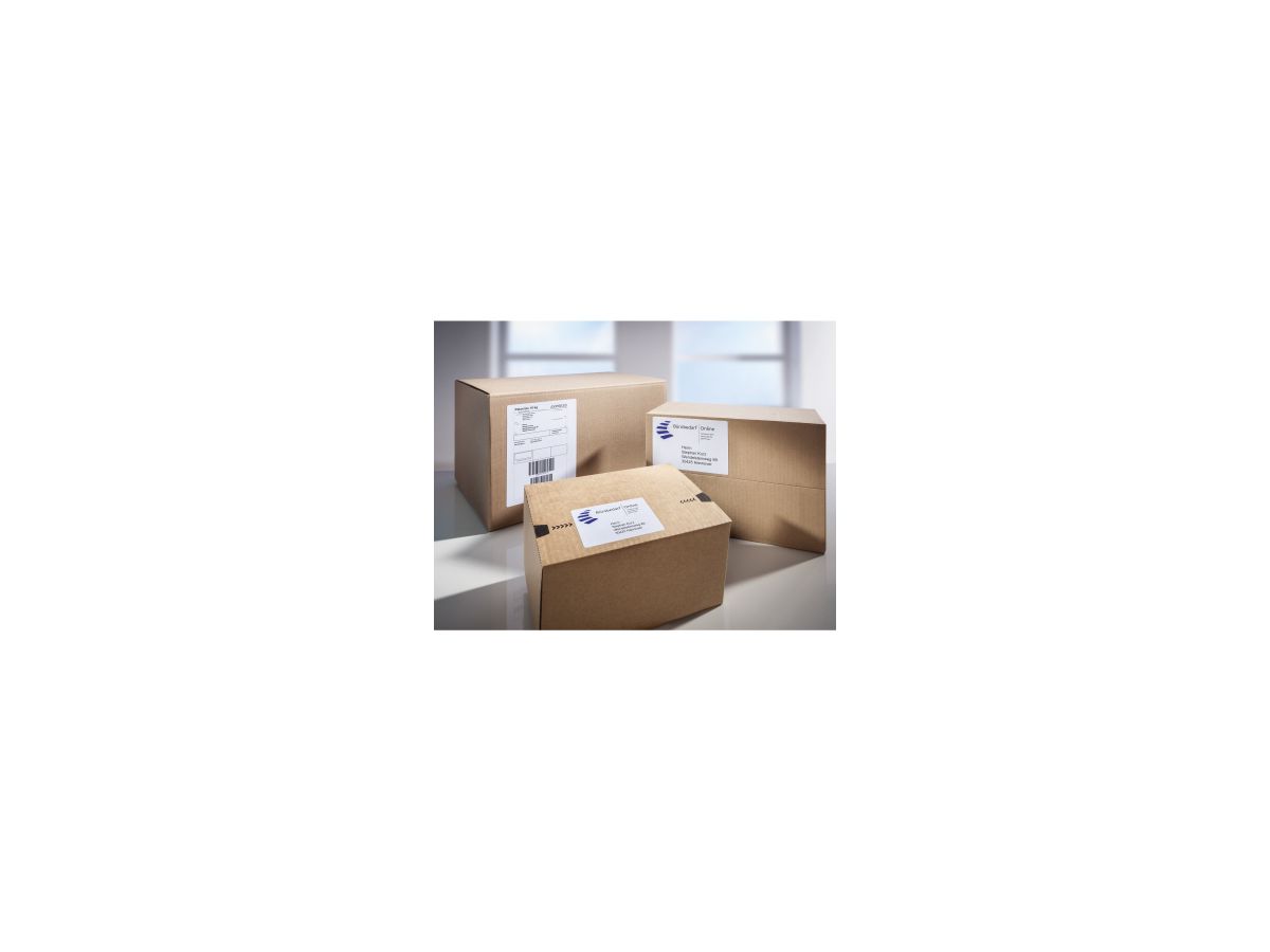 Avery Zweckform Versandetiketten TD8050-25 ws 475 St 2 Ro./Pack.
