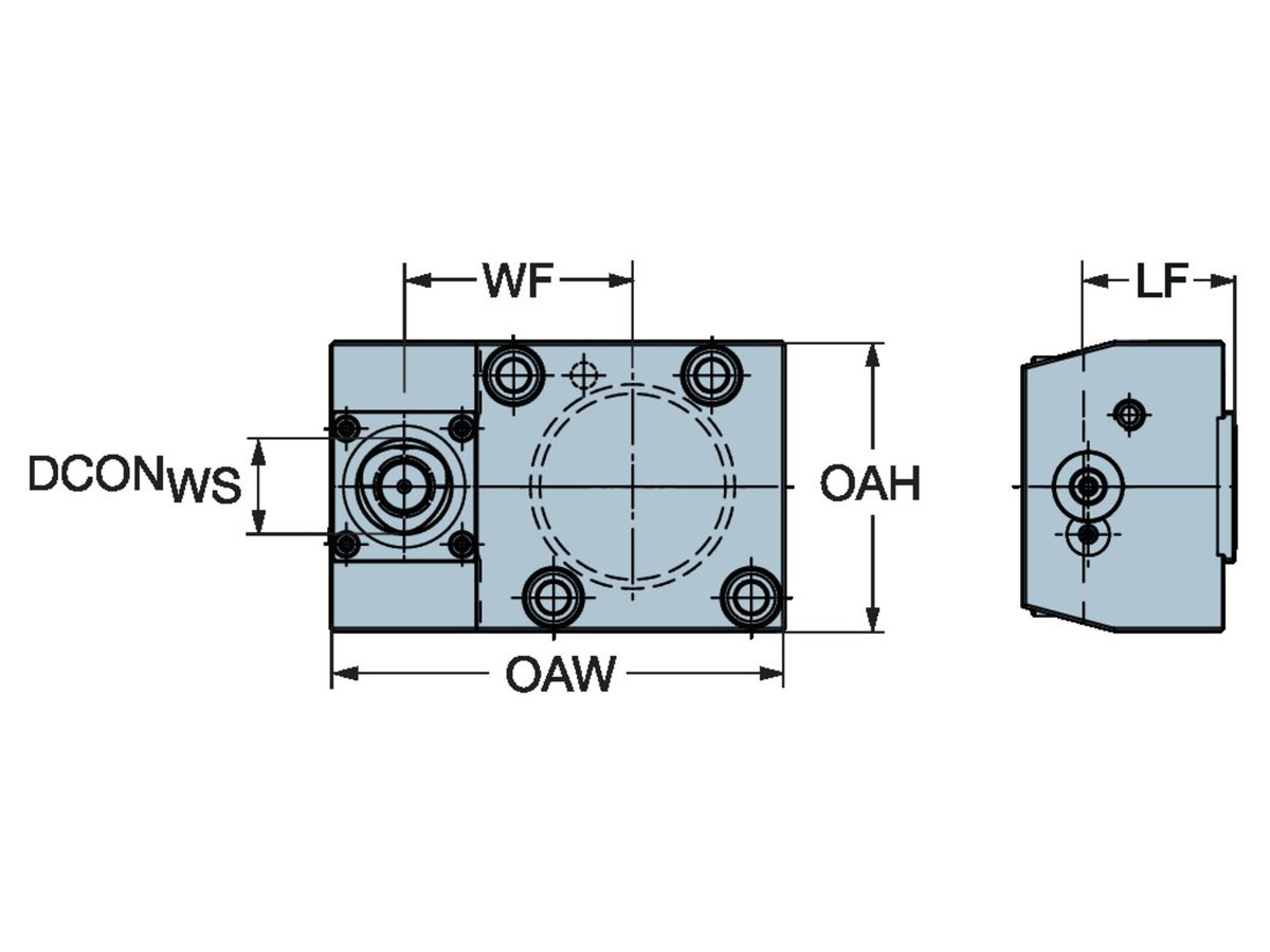 COROMANT Manuelle Spanneinheit für Okuma C4-TLE-OK60A-SP