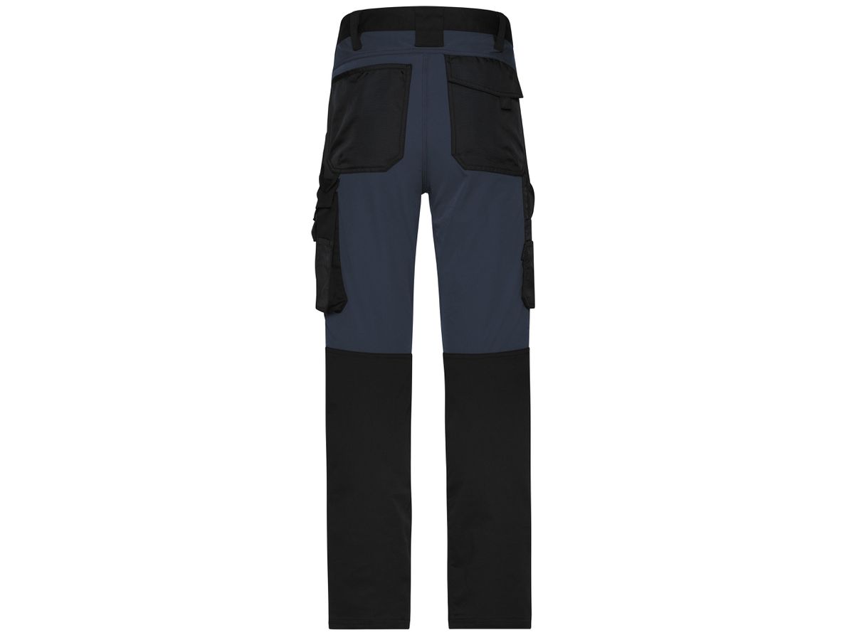 JN Workwear Stretch-Pants JN1812 black/carbon Gr. 26