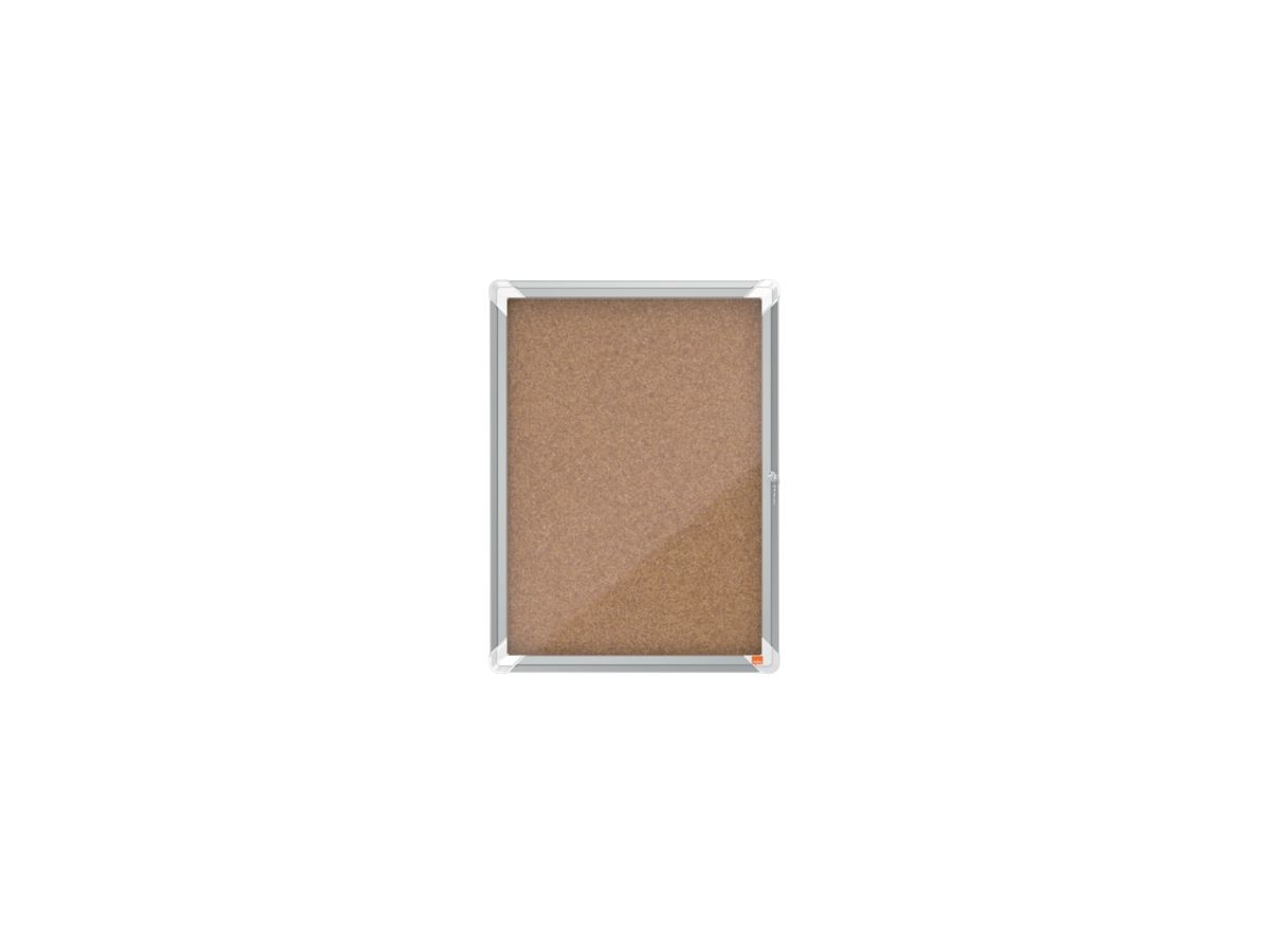 Nobo Schaukasten 1902561 Innen 4xA4 Korkrückwand br