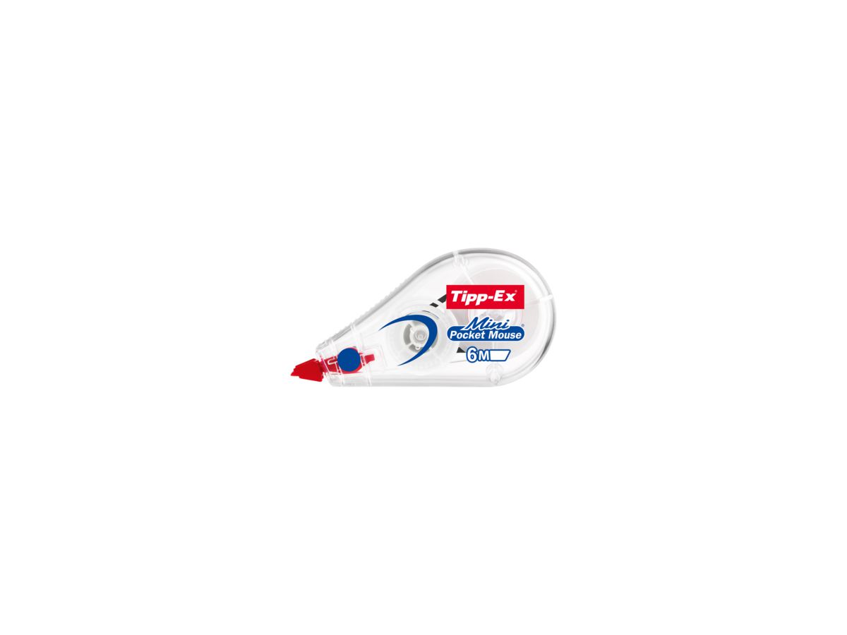 Tipp-Ex Korrekturroller Mini Pocket Mouse 812050 5mmx5m weiß