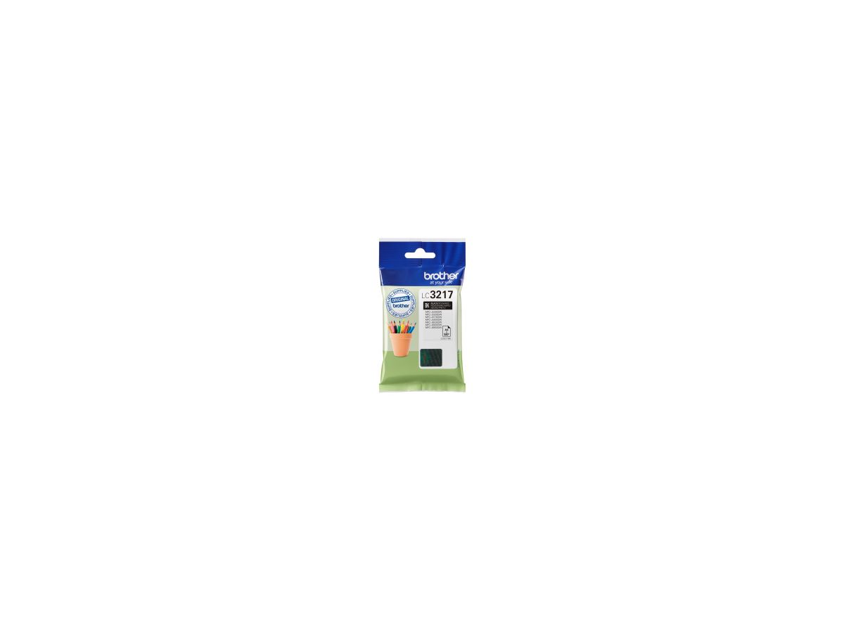 Brother Tintenpatrone LC3217BK 550Seiten schwarz