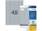 HERMA Typenschildetikett 4221 45,7x21,2mm silber 1.200 St./Pack.