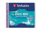 Verbatim DVD-RW 43285 4x 4.7GB 120Min Jewelcase 5 St./Pack.