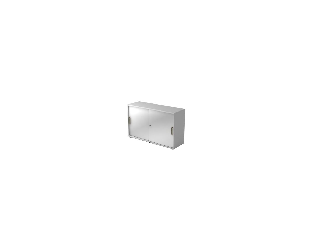 Schiebetürenschrank 120x40x74,8cm Grau