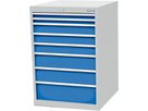 BEDRUNKA Schubladenschrank 705x736x1019mm (BxTxH) 8 Schubladen