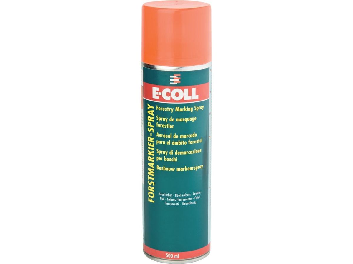 E-COLL Forstmarkier-Spray, leuchtorange 500ml Spraydose