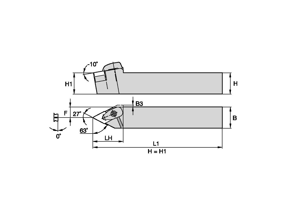 KENNAMETAL DDNNR2525M15KC06 D DREHKLEMMHALTER 25,0MM X 150,0MM