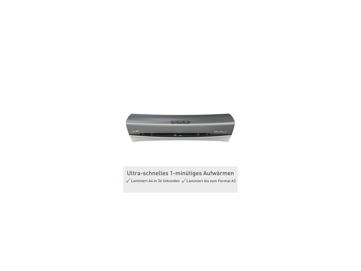 Leitz Laminiergerät iLAM Office Pro 75180084 A3 weiß/silber