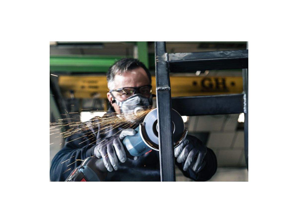 BOSCH X-LOCK Fächerschleifscheibe gekr. Best for Metal, 115 mm, K 80