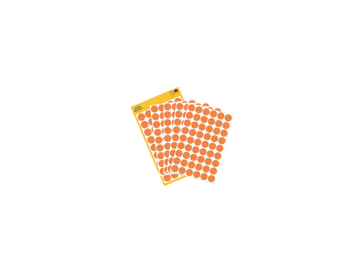ZWF Markierungspunkt 3148 12mm 270St orange