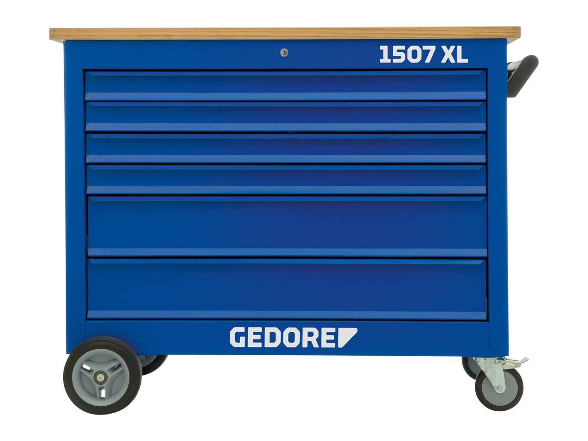 GEDORE Rollwerkbank mit 6 Schubladen 1507 XL 40200, 3127796