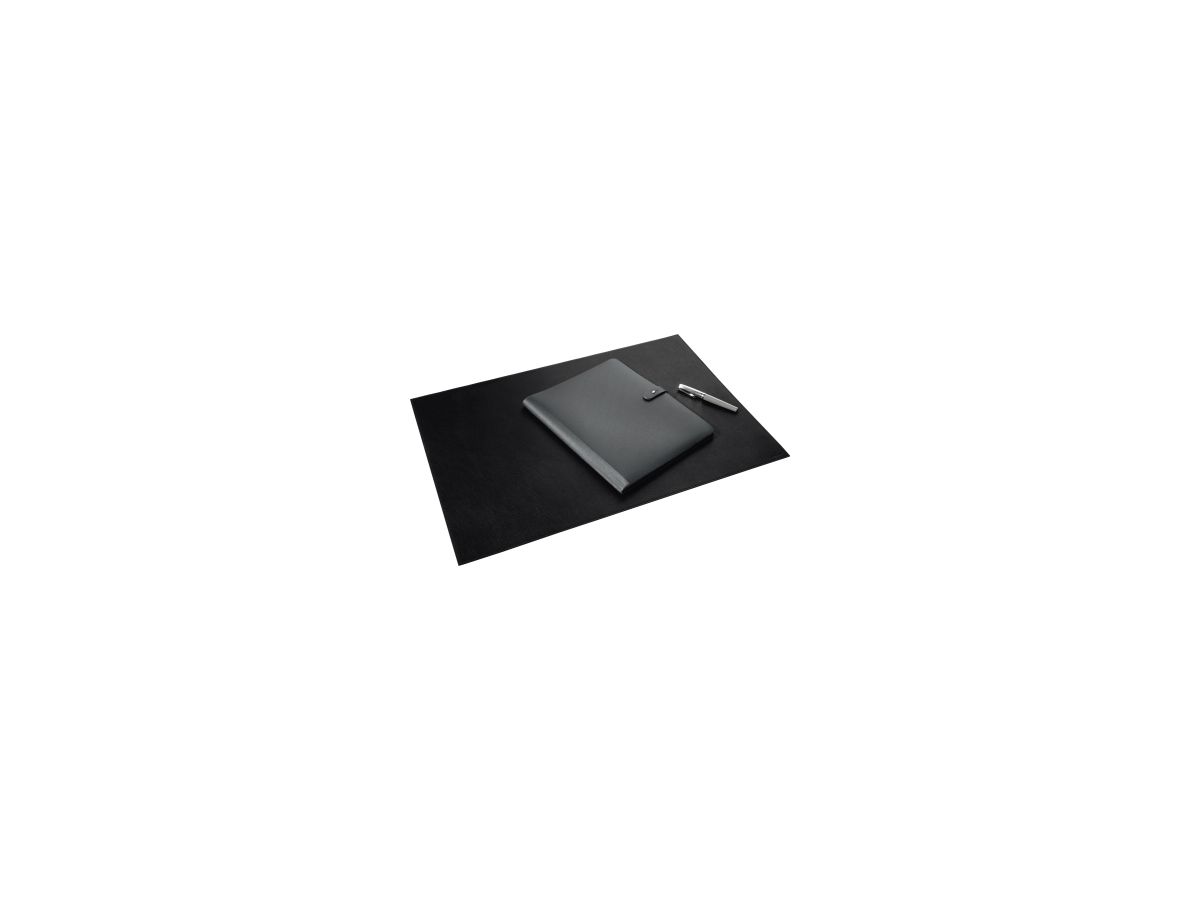 DURABLE Schreibunterlage 730501 65x45cm Rindsleder schwarz