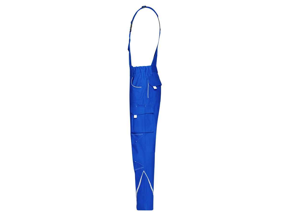JN Funktionelle Latzhose JN848 royal/white, Größe 54