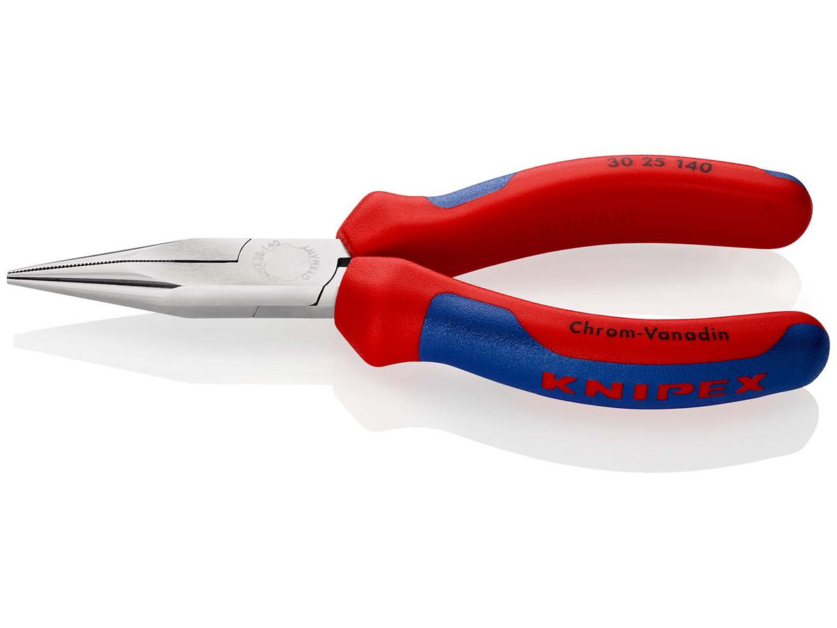 Long nose pliers style 2 140mm multi.comp. handle