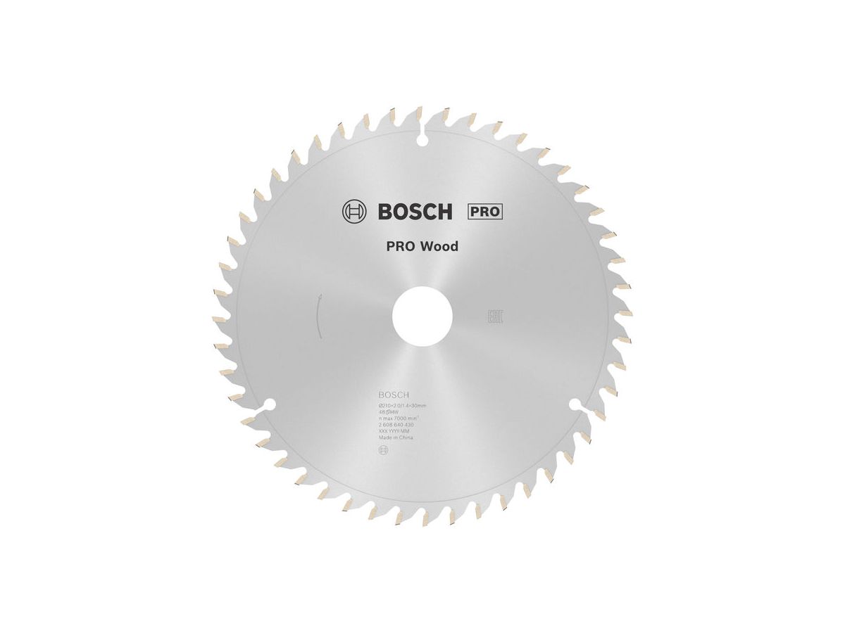 BOSCH Kreissägeblatt Optiline TKB 210X30 48WZ/N SB2,0 K&G