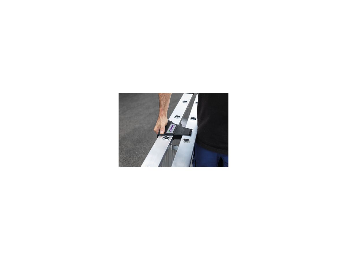 MUNK Aluminium-Stufen-Stehleiter Beidseitig 2x3 Stufen 40206