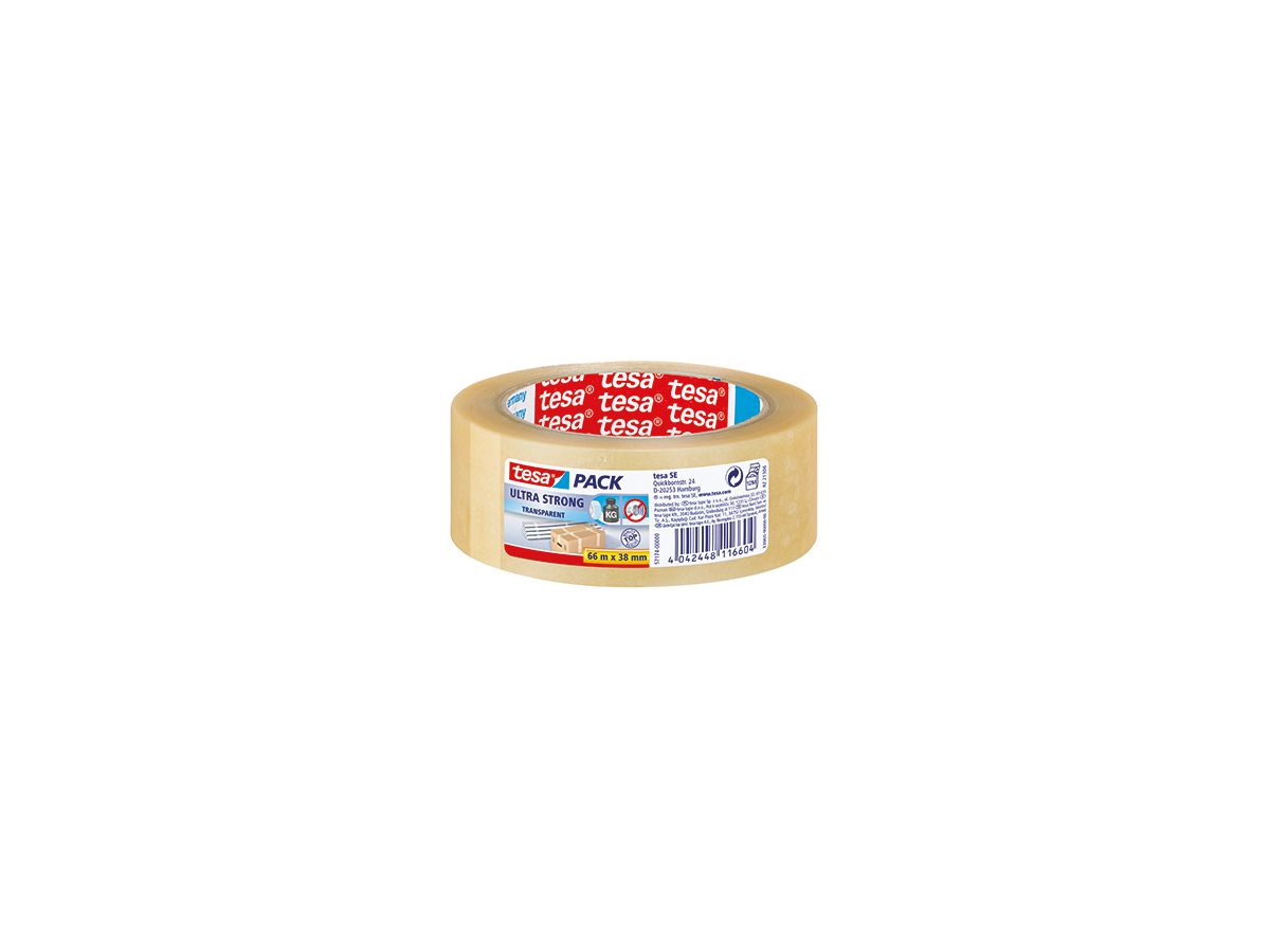 Tesa - Pack Nr. 57174 66 m x 38 mm transparent