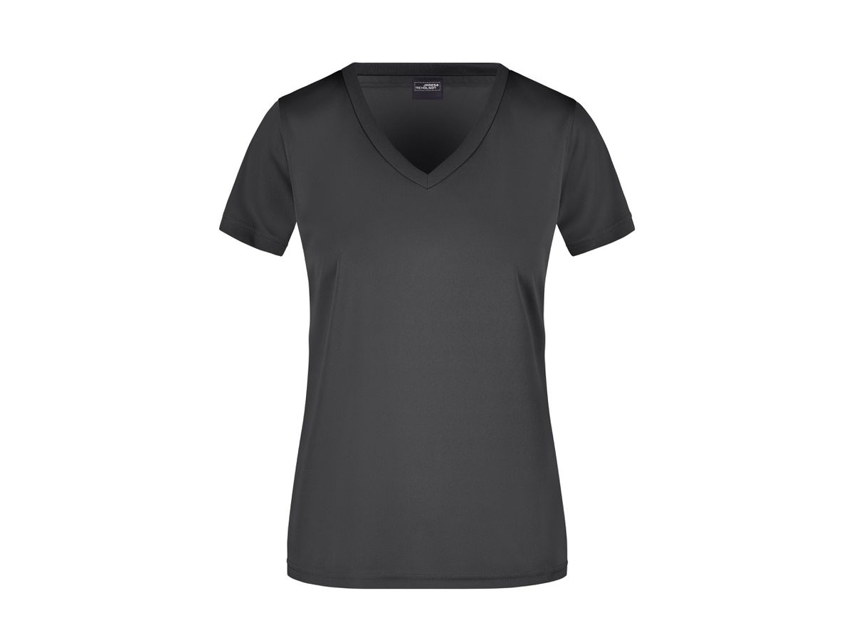 JN Ladies' Active-V JN735 black, Größe L