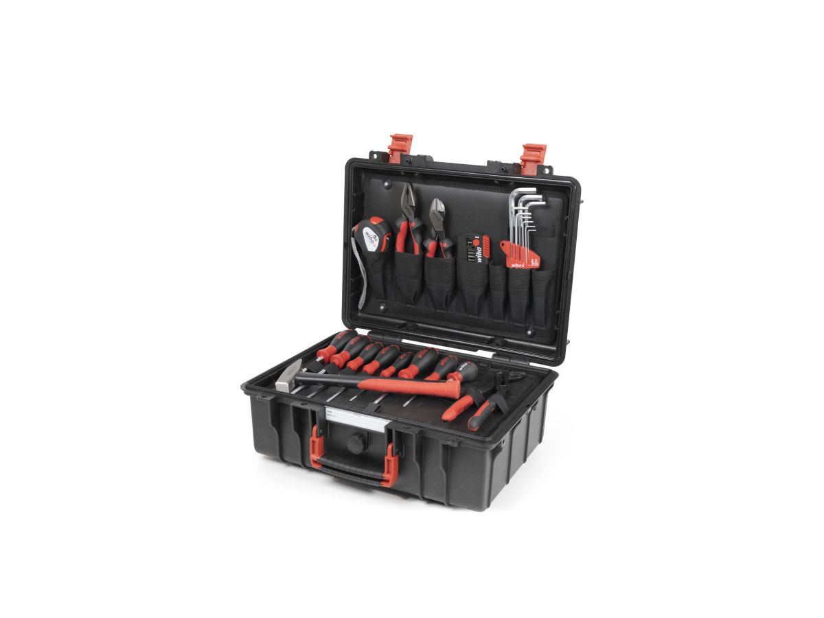 WIHA Werkzeugkoffer Basic Set L electric