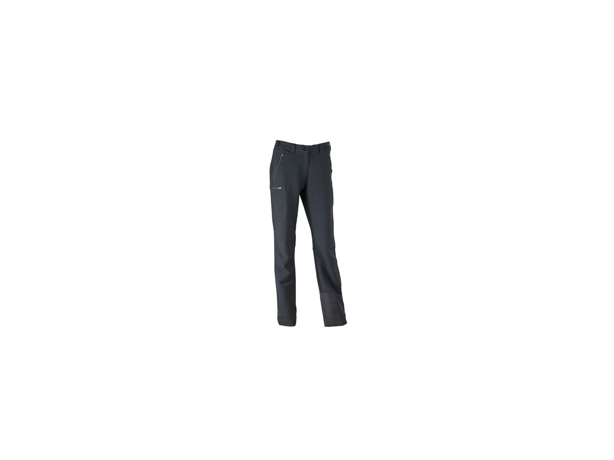 JN Ladies Outdoor Pants JN584 53%PA/39%PES/8%EL, black, Größe 2XL