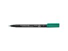 STAEDTLER Folienschreiber Lumocolor 318-5 0,6mm permanent grün