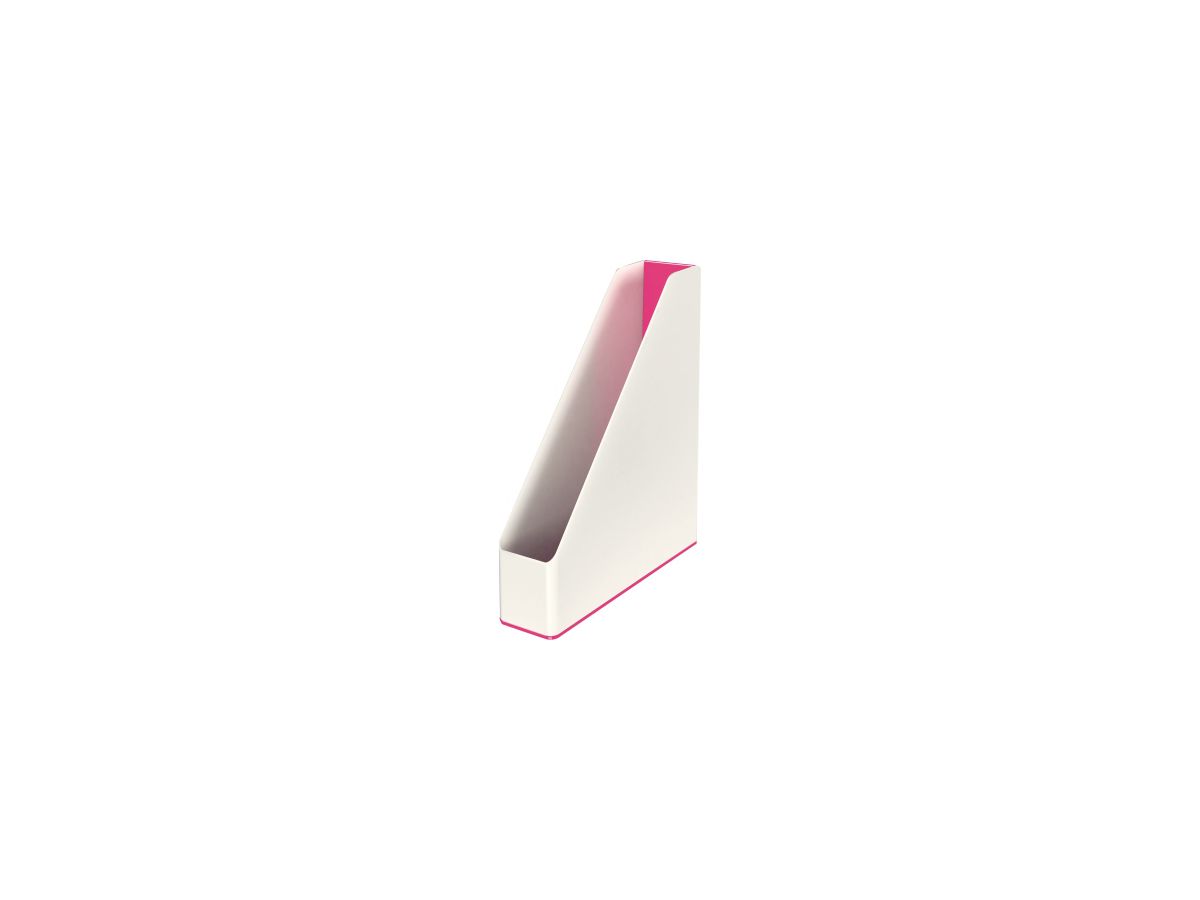 Leitz Stehsammler WOW 53621023 DIN A4 PS weiß/pink
