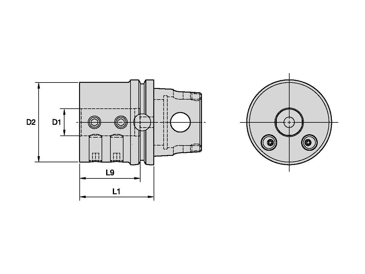 KM SYSTEMS KM80ATCBA100276 KM80 BOHRSTANGENAUFNAHME 1