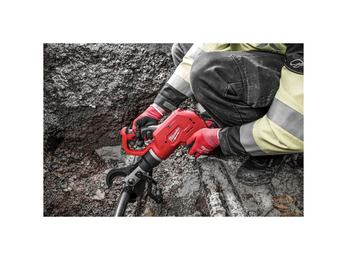 MILWAUKEE Akku Kabelschneider M18HCC75R-502C 75mm komplett