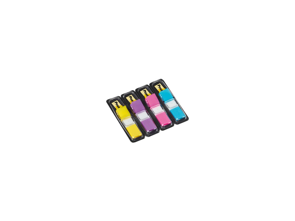 Post-it Haftstreifen Index Mini 683-4AB 35Blatt sortiert 4 St./Pack