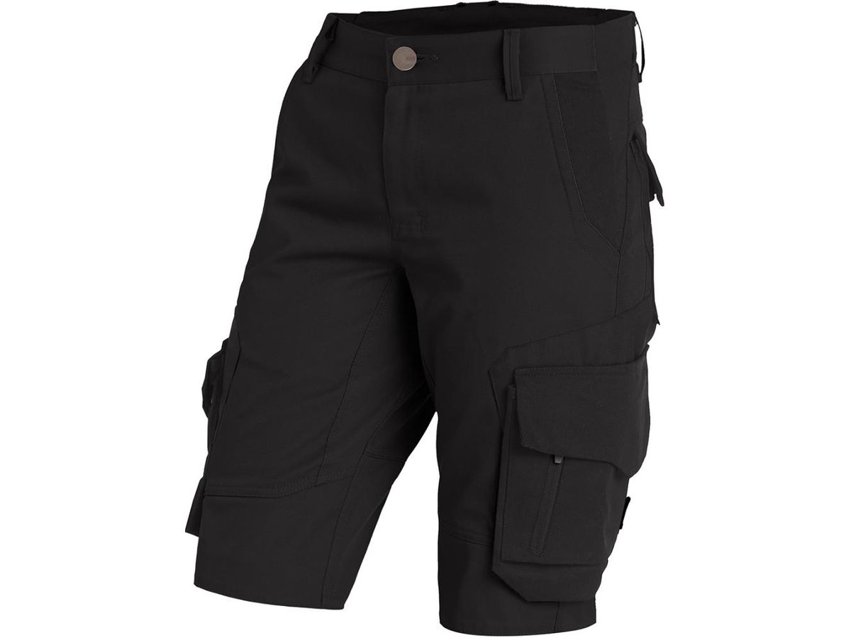 FHB Bermuda "WULF" 125200-3320 50%BW/50%POLY 250g/m² schwarz Gr. 50