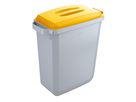 DURABLE Abfalleimer DURABIN VEH2012026 60l grau +Deckel ge