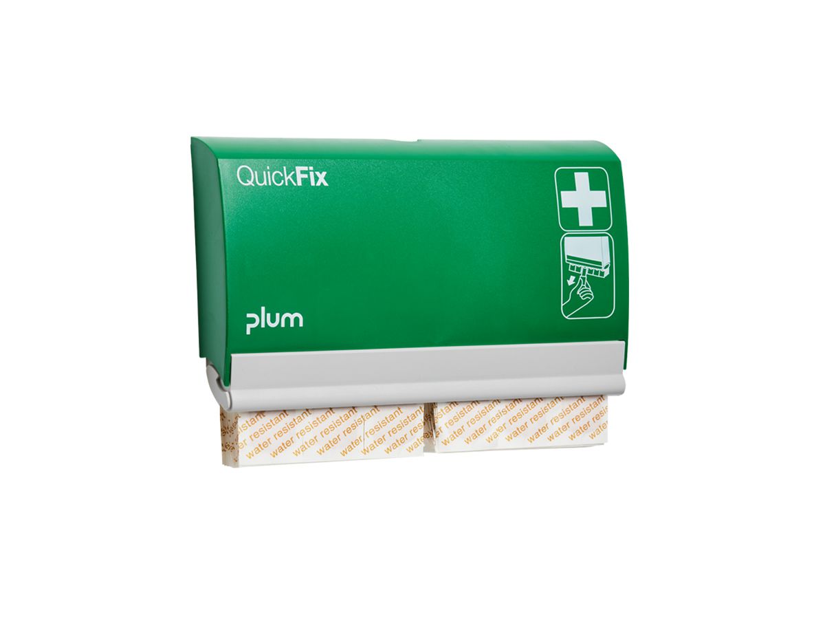 PLUM QUICKFIX Pflasterspender 2 x 45 Pflaster, wasserresistent