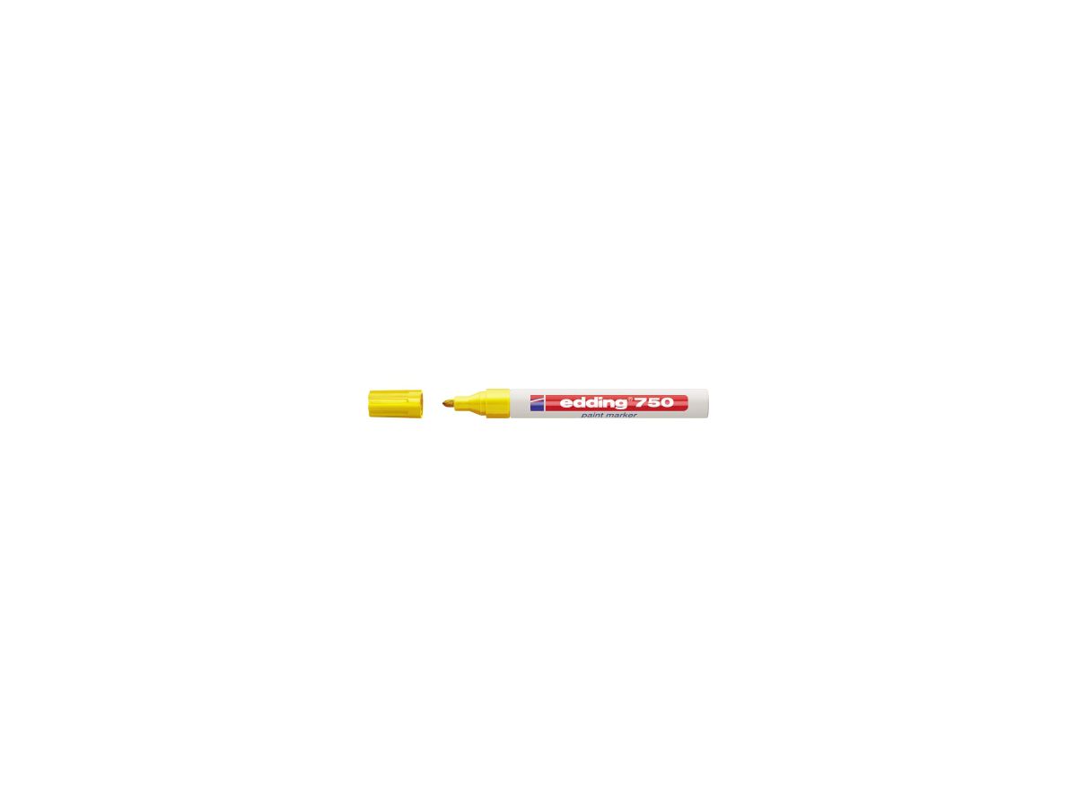 Edding Lackstift 750 gelb 4-750005