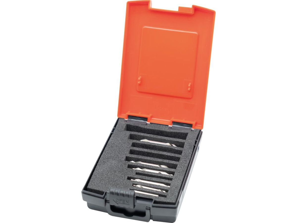 FORMAT Zentrierbohrer DIN333 - A HSSE Satz 1,0-4,0mm, 6-teilig