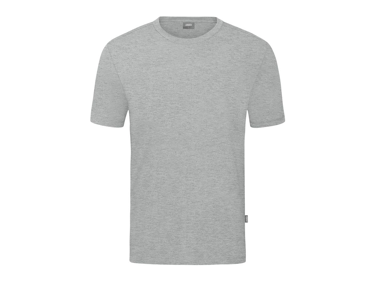 JAKO T-Shirt Organic Stretch Herren C6121, Gr. XL hellgrau meliert